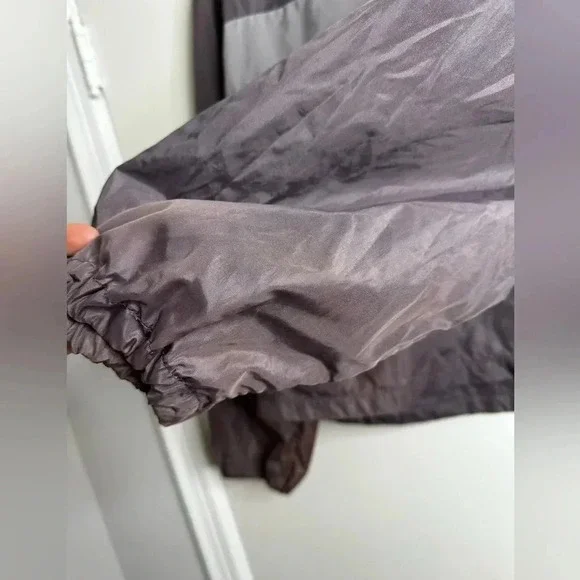 VTG 1980’s  Nike Blue Label Grey pullover windbreaker 1/4 Zip. Embroidered Logo. - Picture 12 of 16